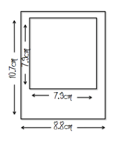 dimensions of a polaroid