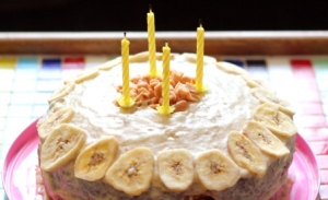 banana and fudge cake recipe