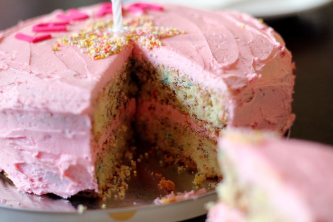 funfetti birthday cake tutorial 16