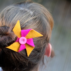 pinwheel hairclip tutorial 14
