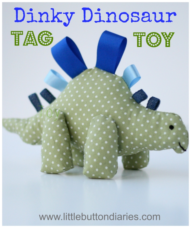 dinosaur tag toy DIY
