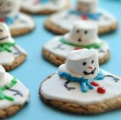 melted snowman cookiesc